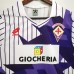 Fiorentina 91/92 Away White&Purple Soccer Jersey